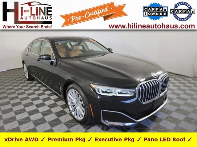 used 2022 BMW 740 car, priced at $49,844