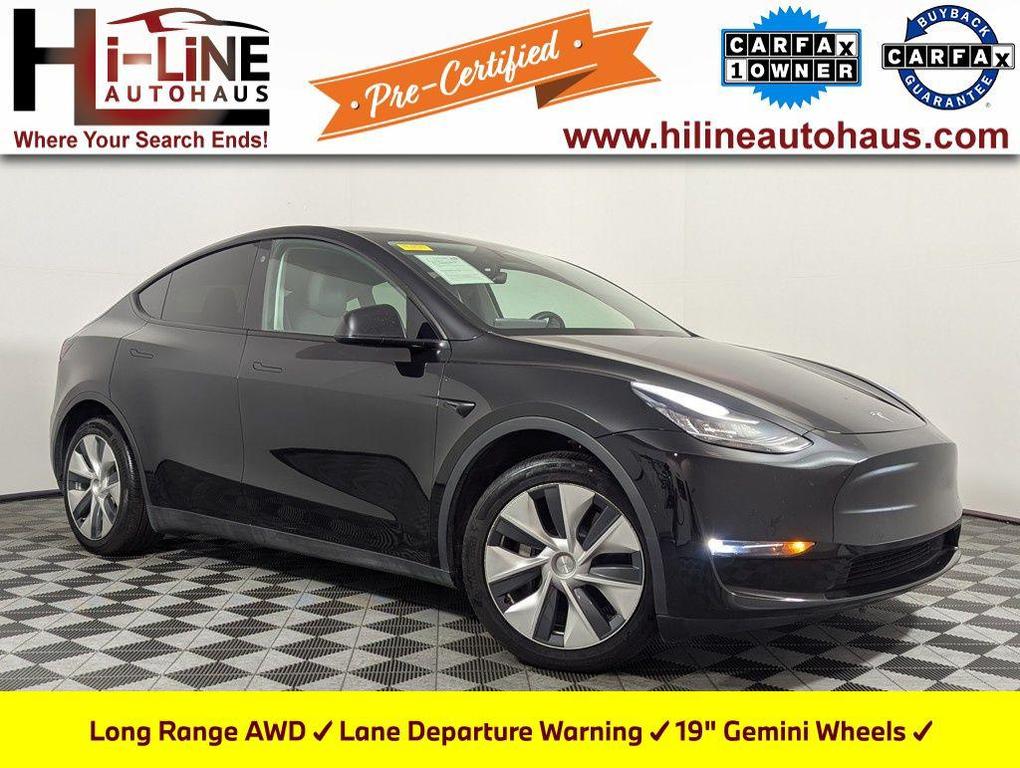 used 2021 Tesla Model Y car, priced at $28,654