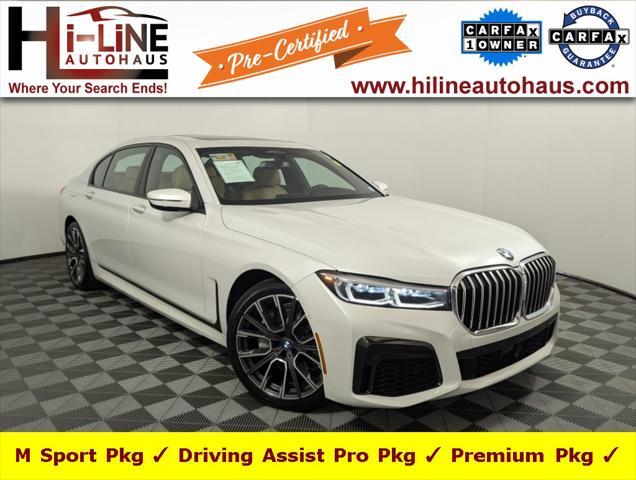 used 2022 BMW 740 car, priced at $44,465