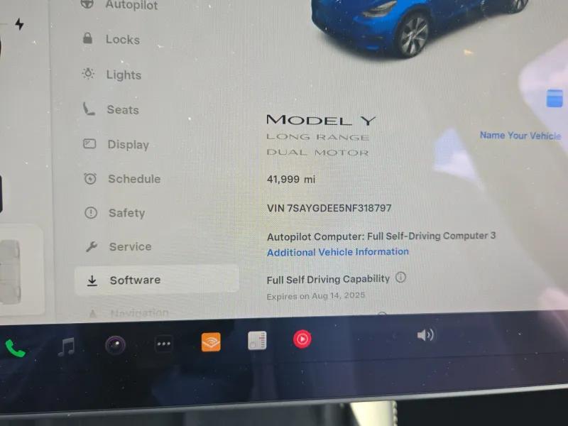 used 2022 Tesla Model Y car, priced at $29,546