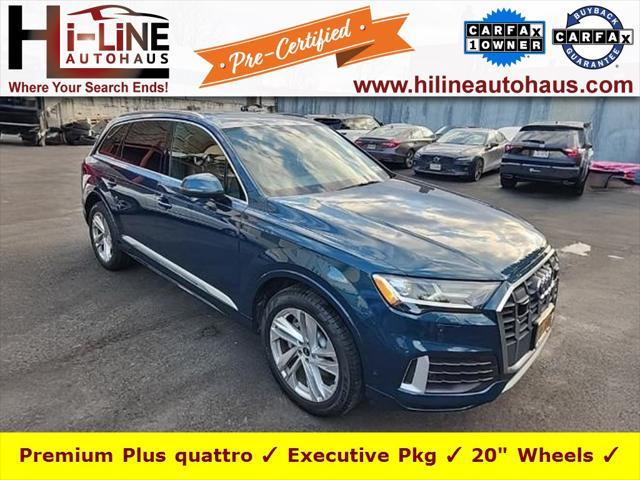 used 2021 Audi Q7 car, priced at $35,000