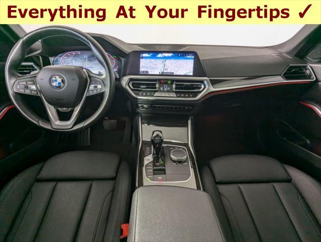 used 2021 BMW 330 car, priced at $26,863