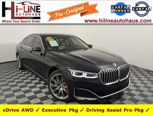 used 2021 BMW 750 car, priced at $48,000