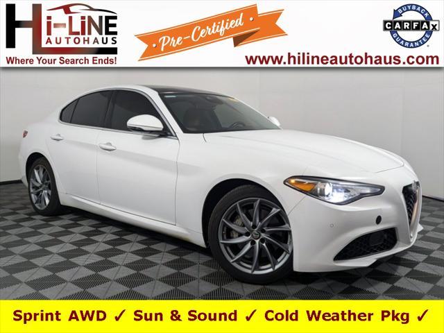 used 2021 Alfa Romeo Giulia car, priced at $22,500