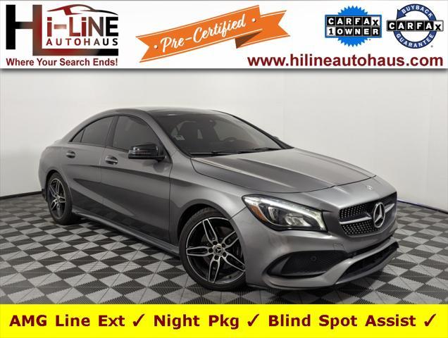used 2018 Mercedes-Benz CLA 250 car, priced at $19,529