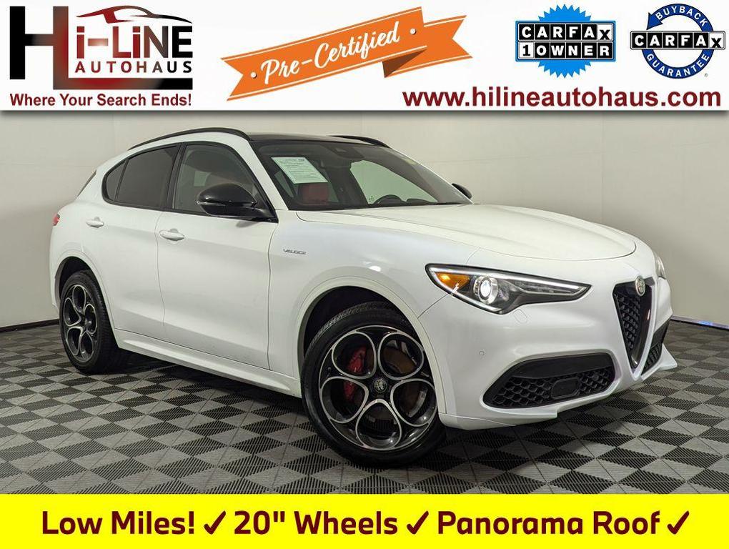 used 2022 Alfa Romeo Stelvio car, priced at $24,897