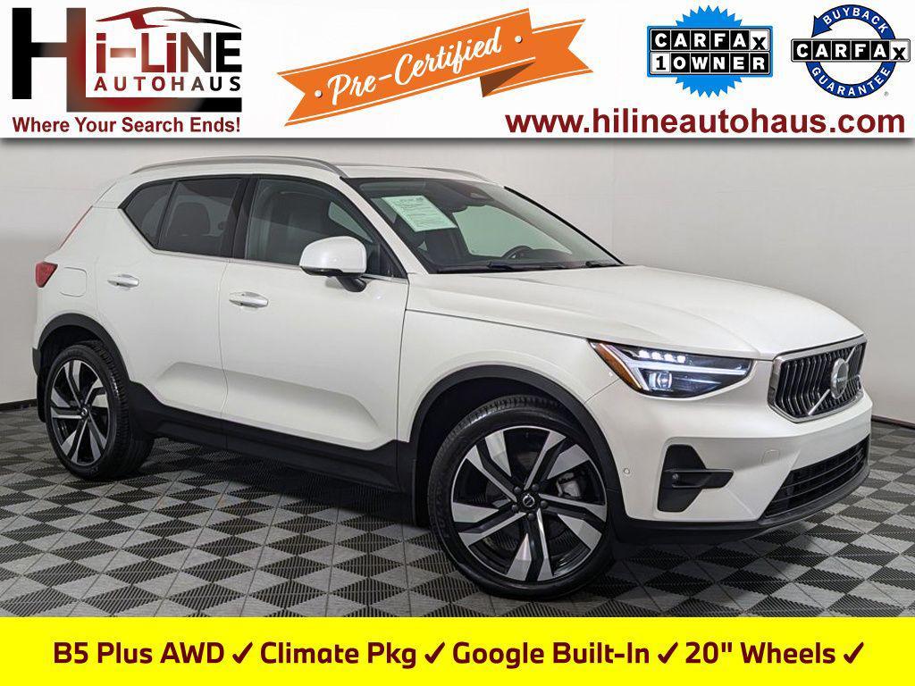 used 2024 Volvo XC40 car, priced at $29,750