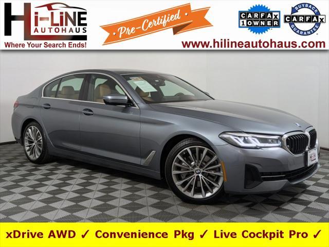 used 2021 BMW 530 car, priced at $27,425