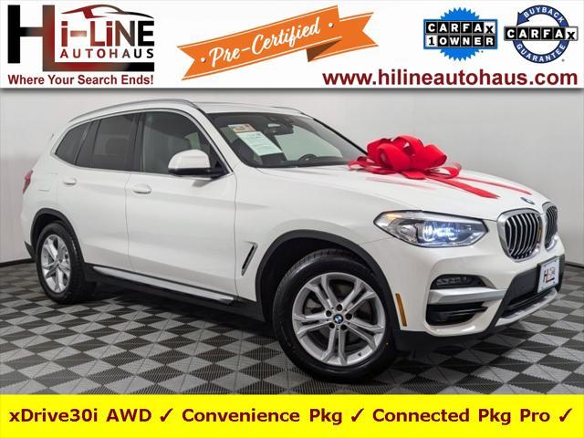 used 2021 BMW X3 car, priced at $28,878