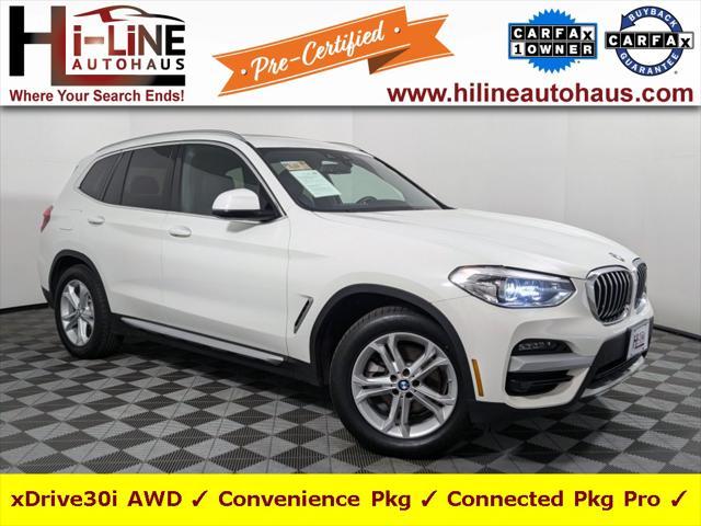 used 2021 BMW X3 car, priced at $25,877