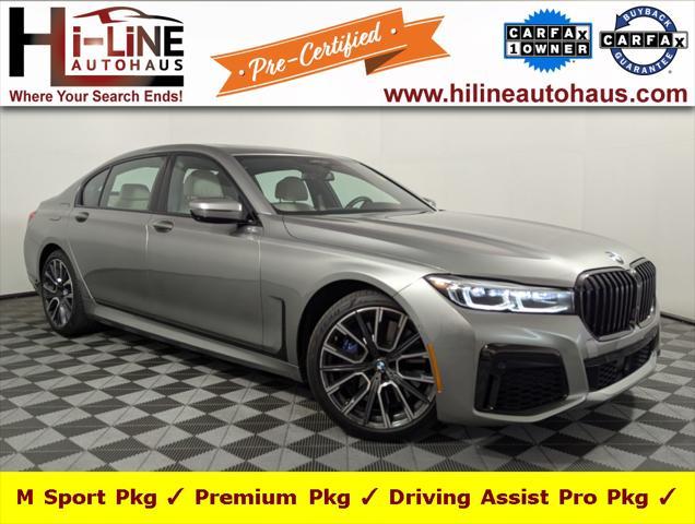 used 2022 BMW 740 car, priced at $52,550