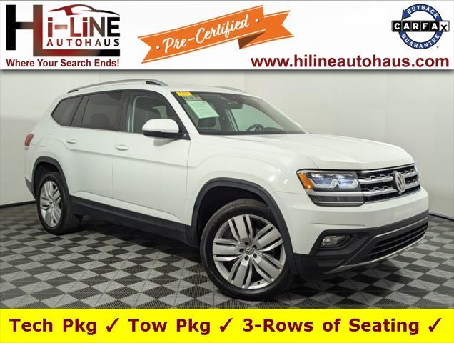 used 2019 Volkswagen Atlas car, priced at $20,000