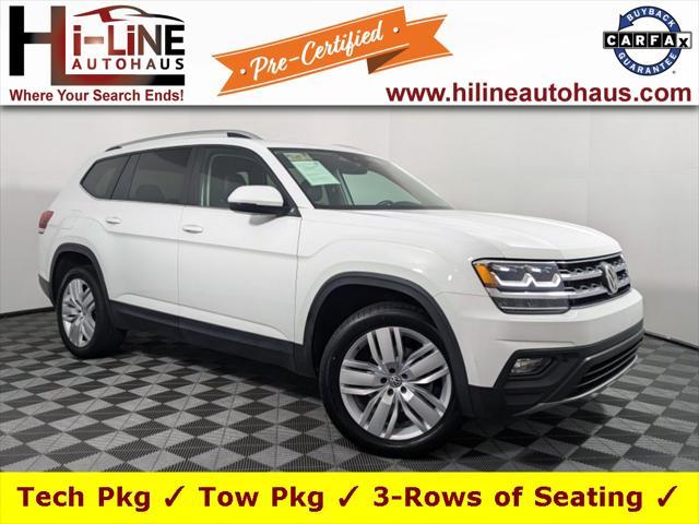 used 2019 Volkswagen Atlas car, priced at $18,745