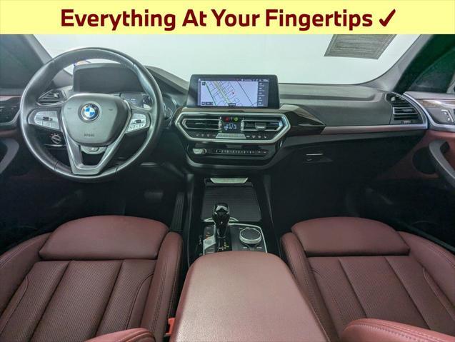 used 2022 BMW X3 car, priced at $32,987