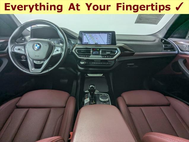 used 2022 BMW X3 car, priced at $33,483