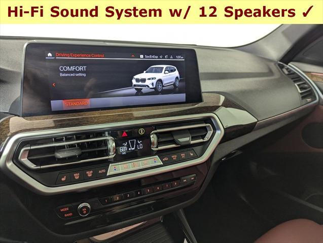 used 2022 BMW X3 car, priced at $33,483