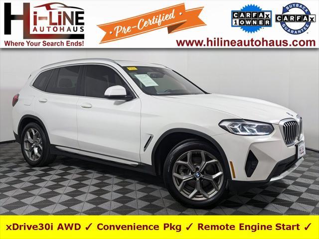 used 2022 BMW X3 car, priced at $33,500