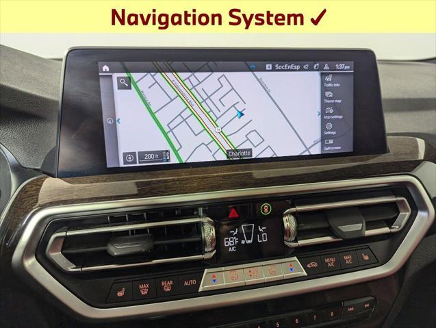 used 2022 BMW X3 car, priced at $32,987