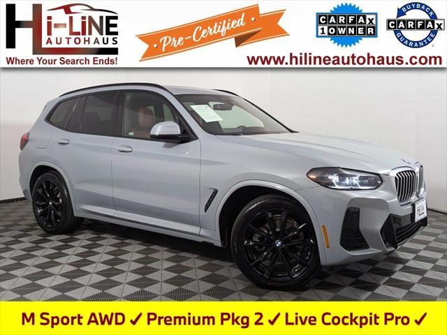 used 2022 BMW X3 car, priced at $35,742