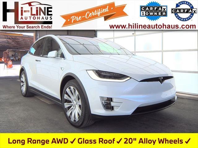 used 2020 Tesla Model X car, priced at $39,912