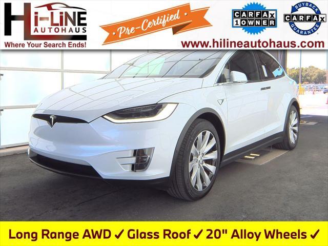 used 2020 Tesla Model X car, priced at $39,912