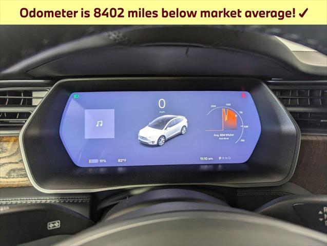 used 2020 Tesla Model X car, priced at $39,487