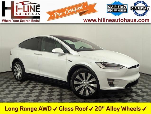 used 2020 Tesla Model X car, priced at $39,487