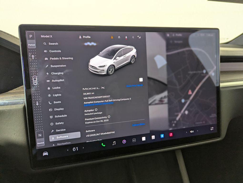 used 2023 Tesla Model X car, priced at $51,488