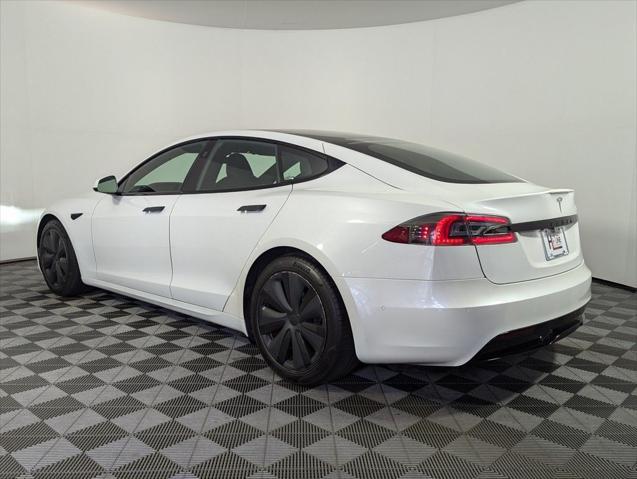 used 2022 Tesla Model S car, priced at $44,491