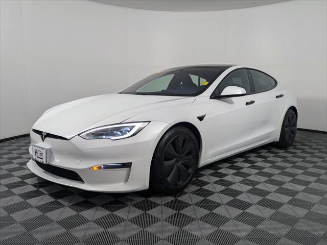 used 2022 Tesla Model S car, priced at $44,491