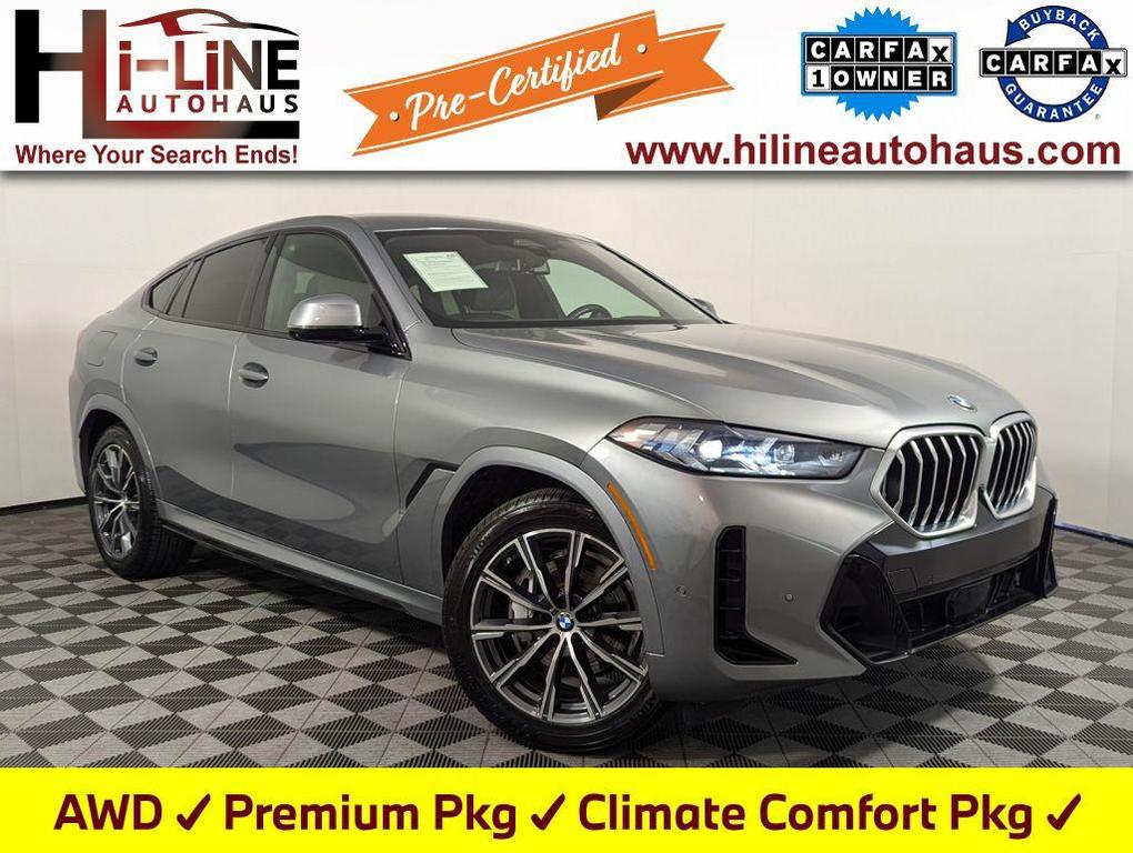 used 2024 BMW X6 car, priced at $54,989