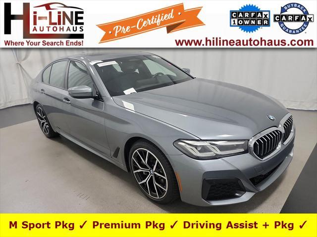 used 2021 BMW 530 car, priced at $34,480