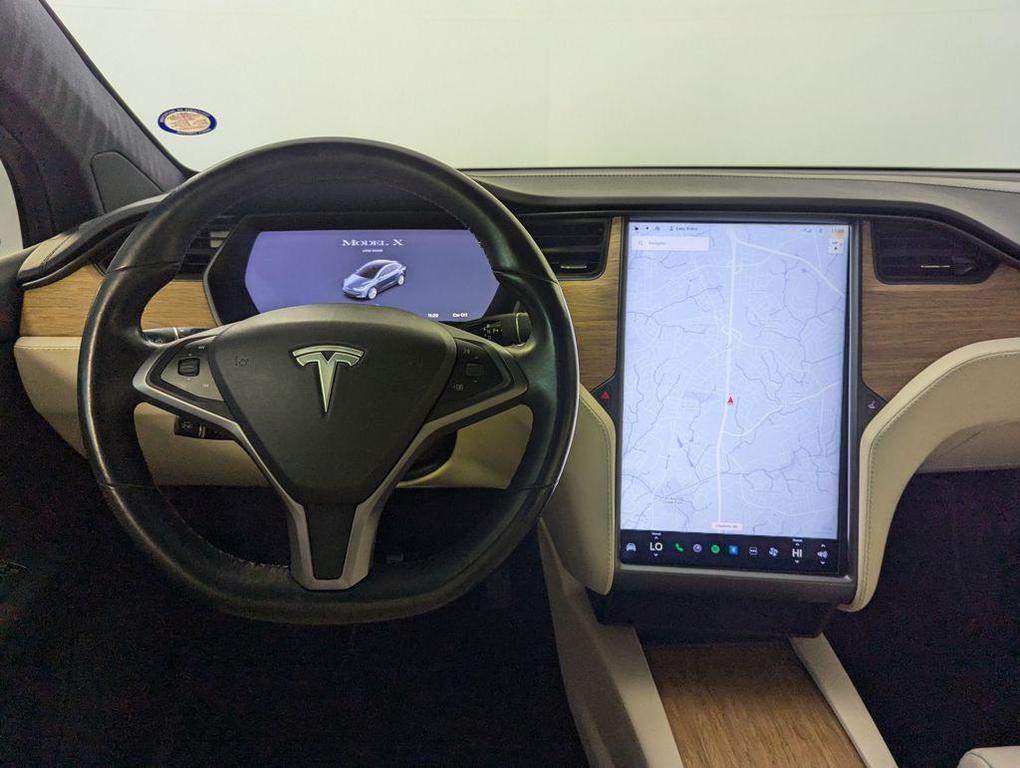 used 2020 Tesla Model X car, priced at $27,896