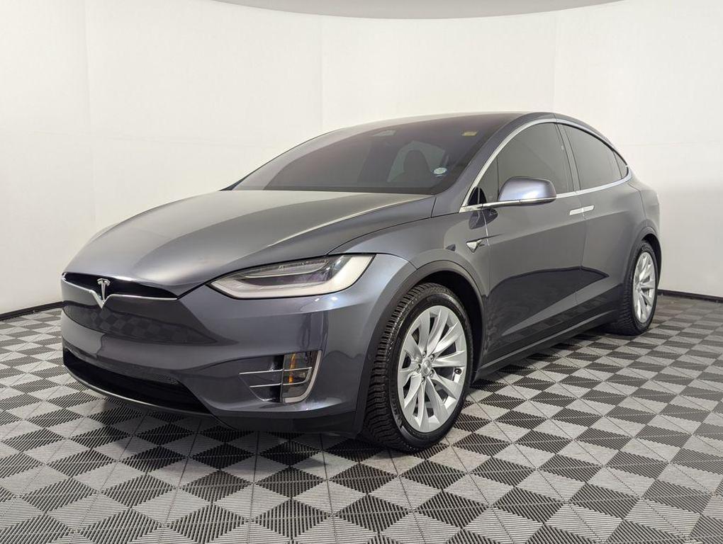 used 2020 Tesla Model X car, priced at $27,896