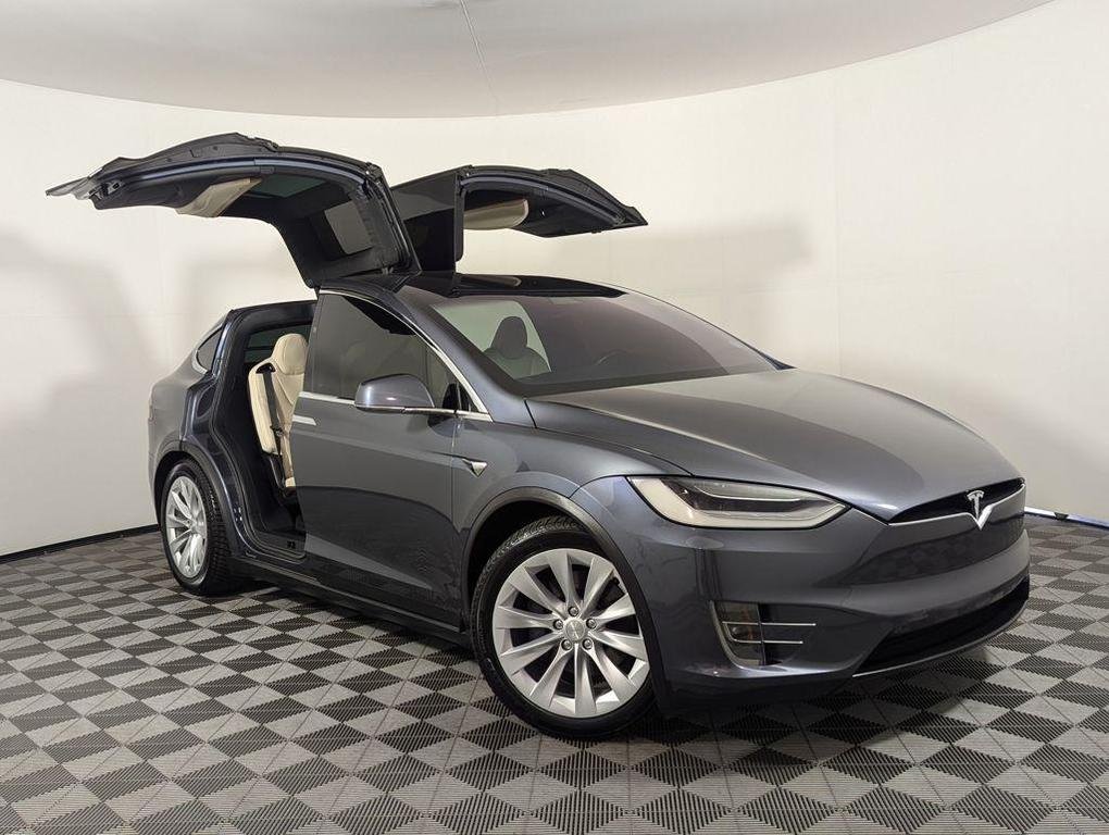 used 2020 Tesla Model X car, priced at $27,624