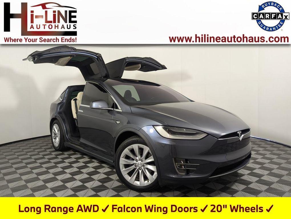 used 2020 Tesla Model X car, priced at $27,624