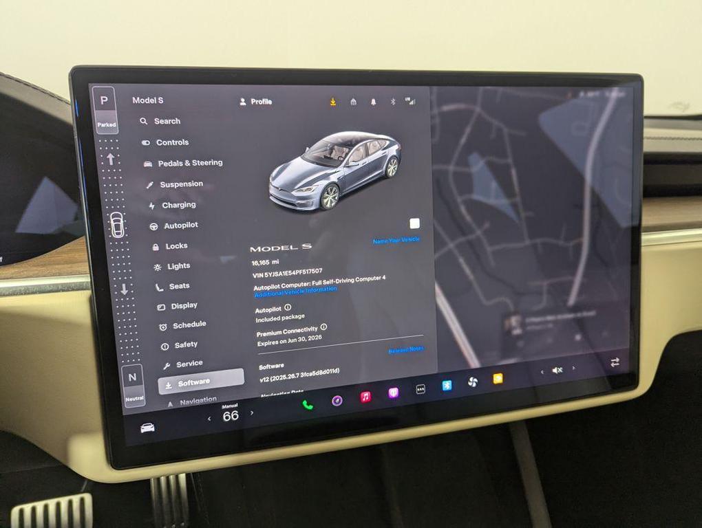 used 2023 Tesla Model S car, priced at $53,932