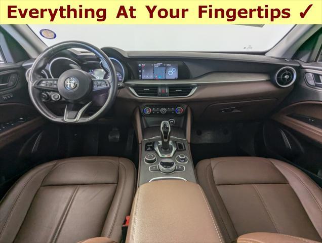 used 2021 Alfa Romeo Stelvio car, priced at $25,888