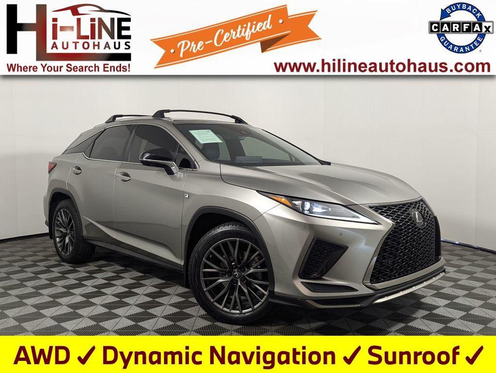 used 2022 Lexus RX 350 car, priced at $36,494