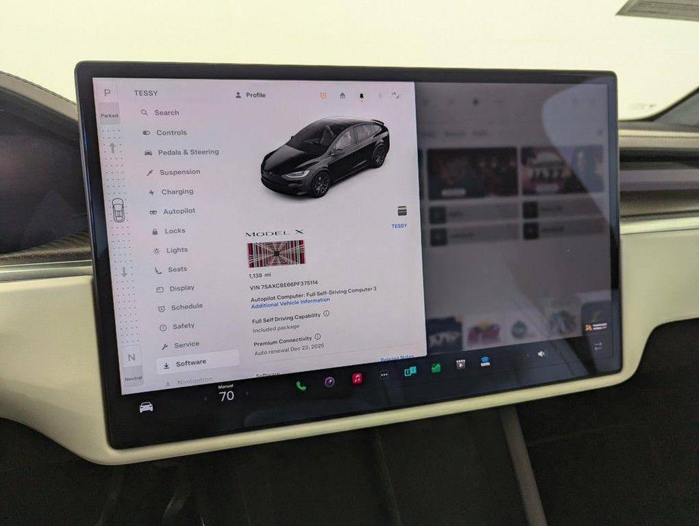 used 2023 Tesla Model X car, priced at $74,873