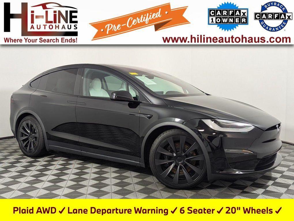 used 2023 Tesla Model X car, priced at $74,873