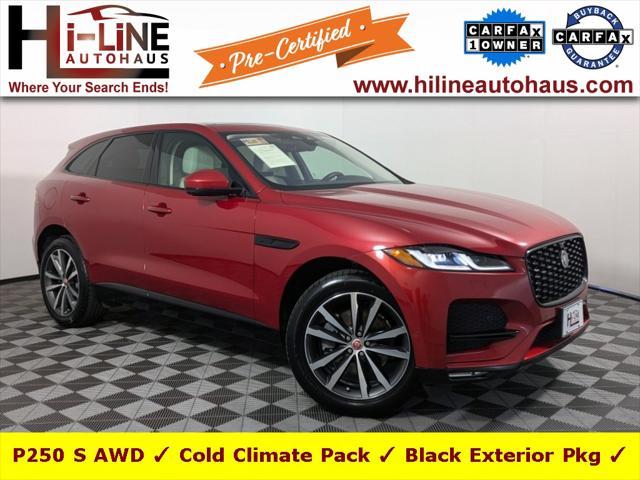 used 2021 Jaguar F-PACE car, priced at $32,870