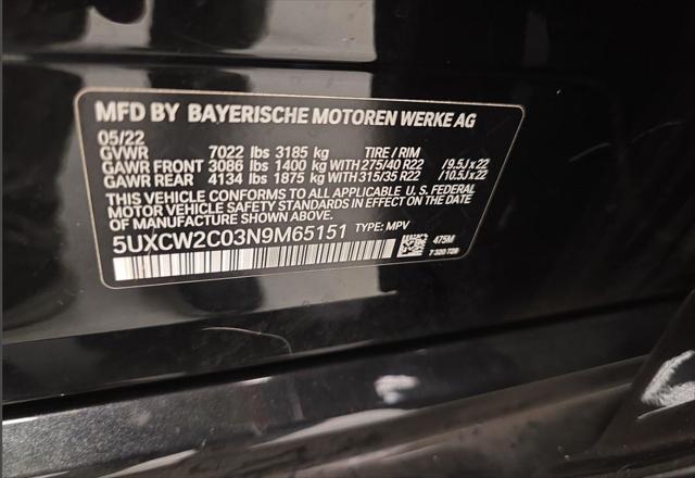 used 2022 BMW X7 car, priced at $53,939