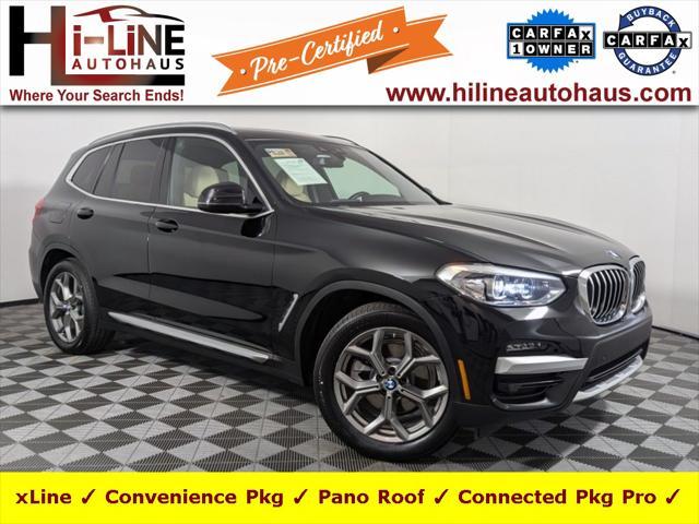 used 2021 BMW X3 car, priced at $28,455