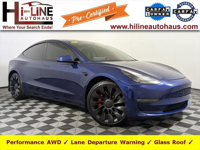 used 2023 Tesla Model 3 car, priced at $30,928