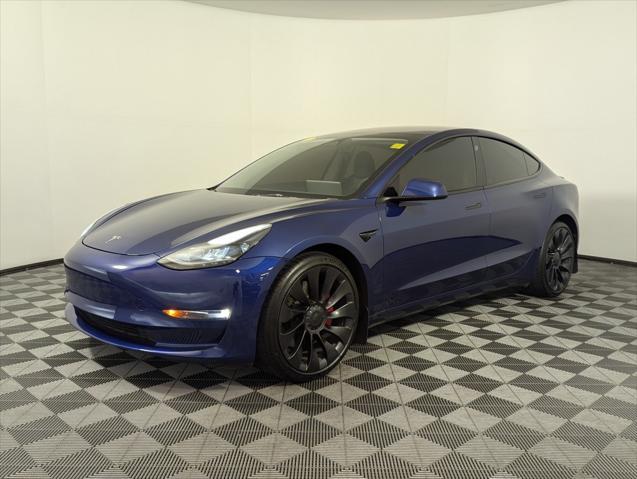 used 2023 Tesla Model 3 car, priced at $30,928