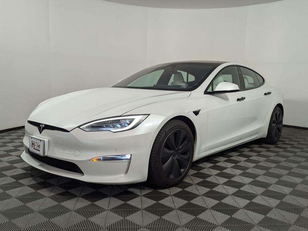 used 2021 Tesla Model S car, priced at $49,918