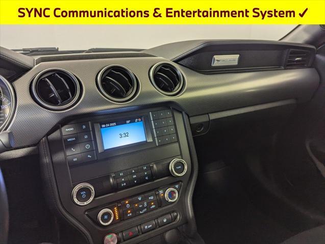 used 2021 Ford Mustang car, priced at $31,424