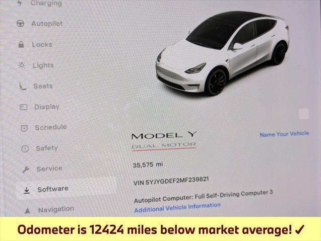 used 2021 Tesla Model Y car, priced at $29,249
