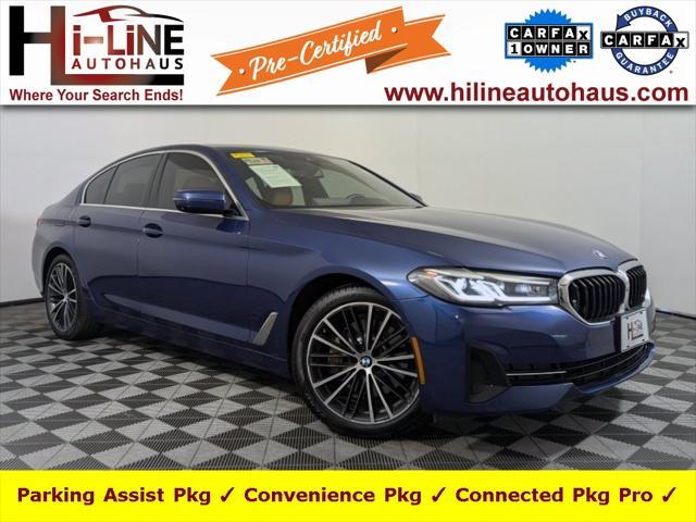 used 2021 BMW 530 car, priced at $27,985